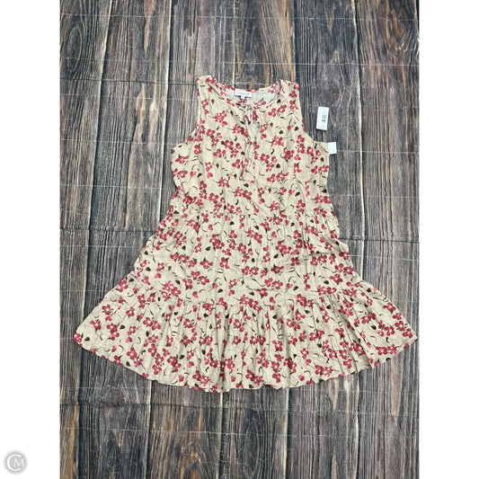 Dress Casual Short By Bobeau In Tan, Size: L