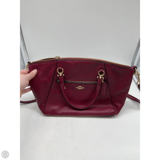 Crossbody Designer By Coach, Size: Medium