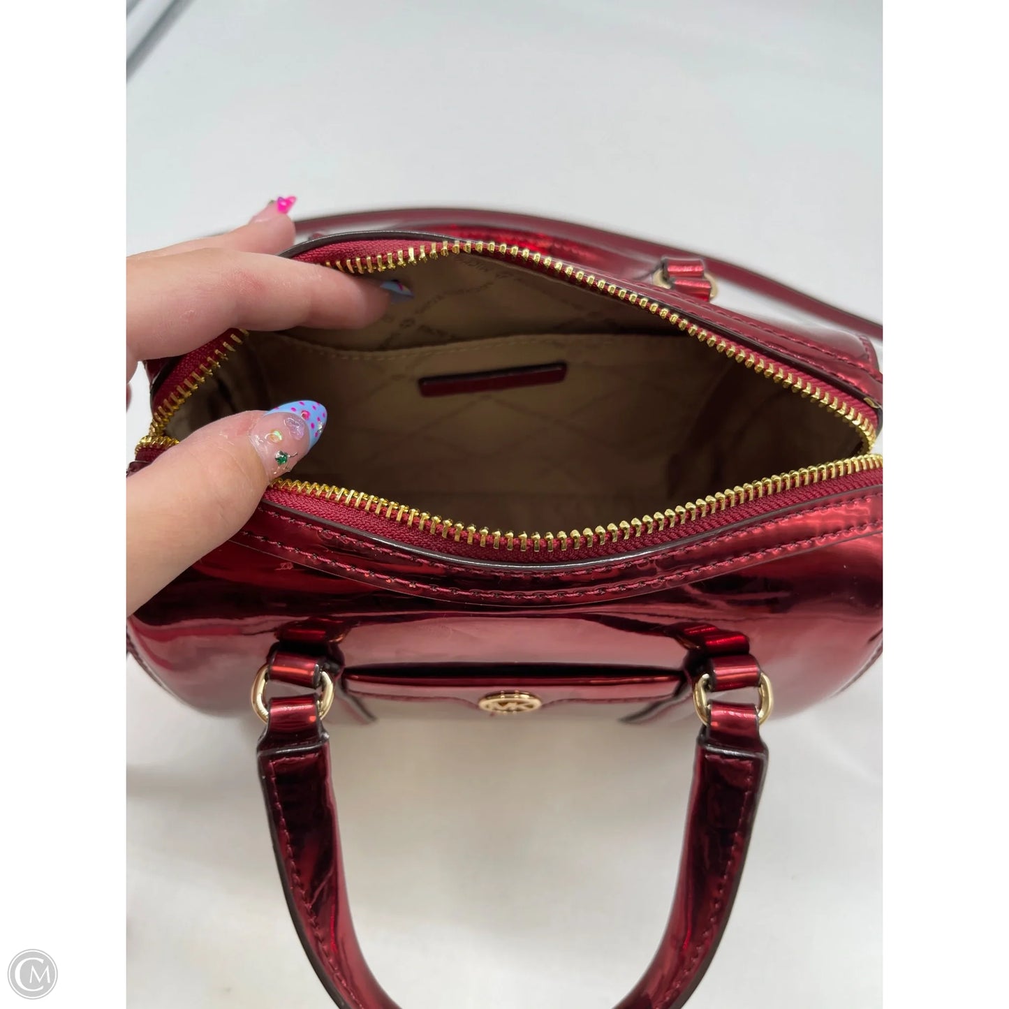 Crossbody Designer By Michael Kors, Size: Small