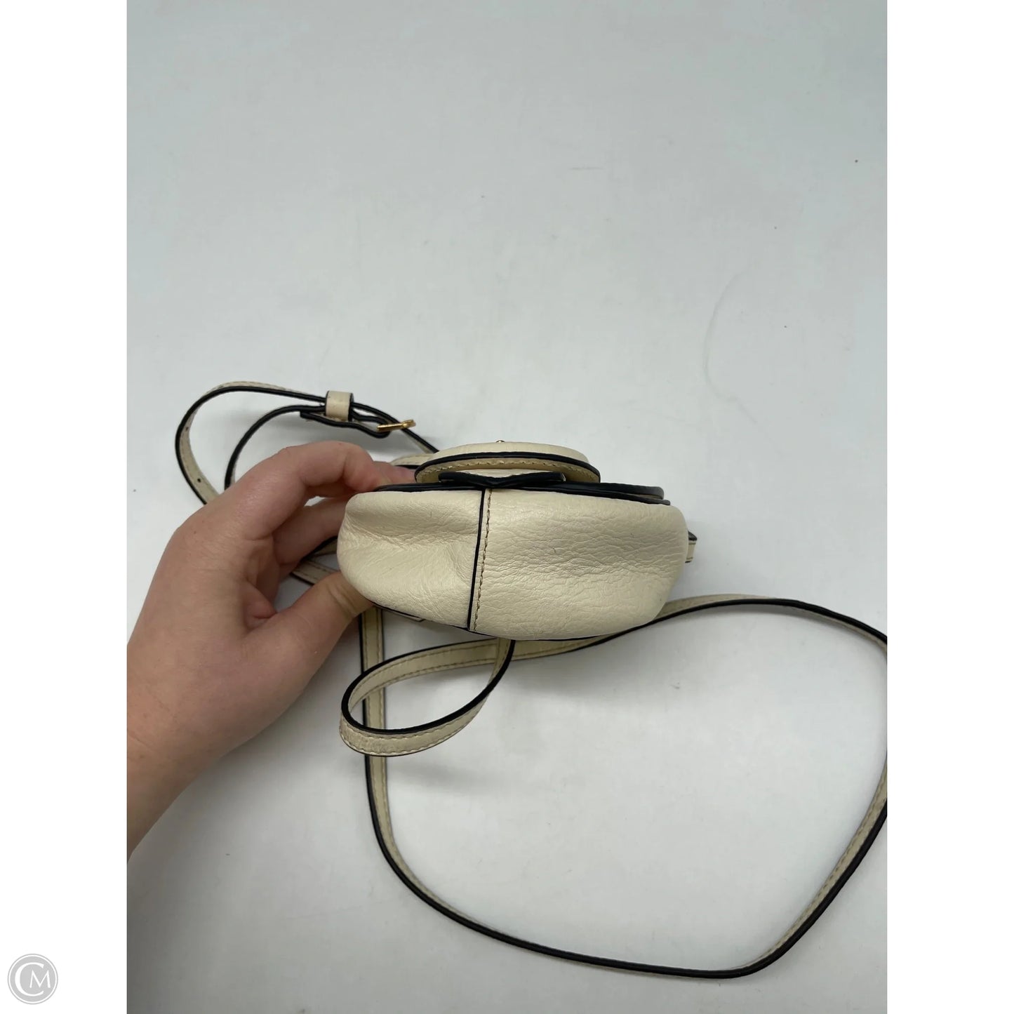 Crossbody Leather By Fossil, Size: Small