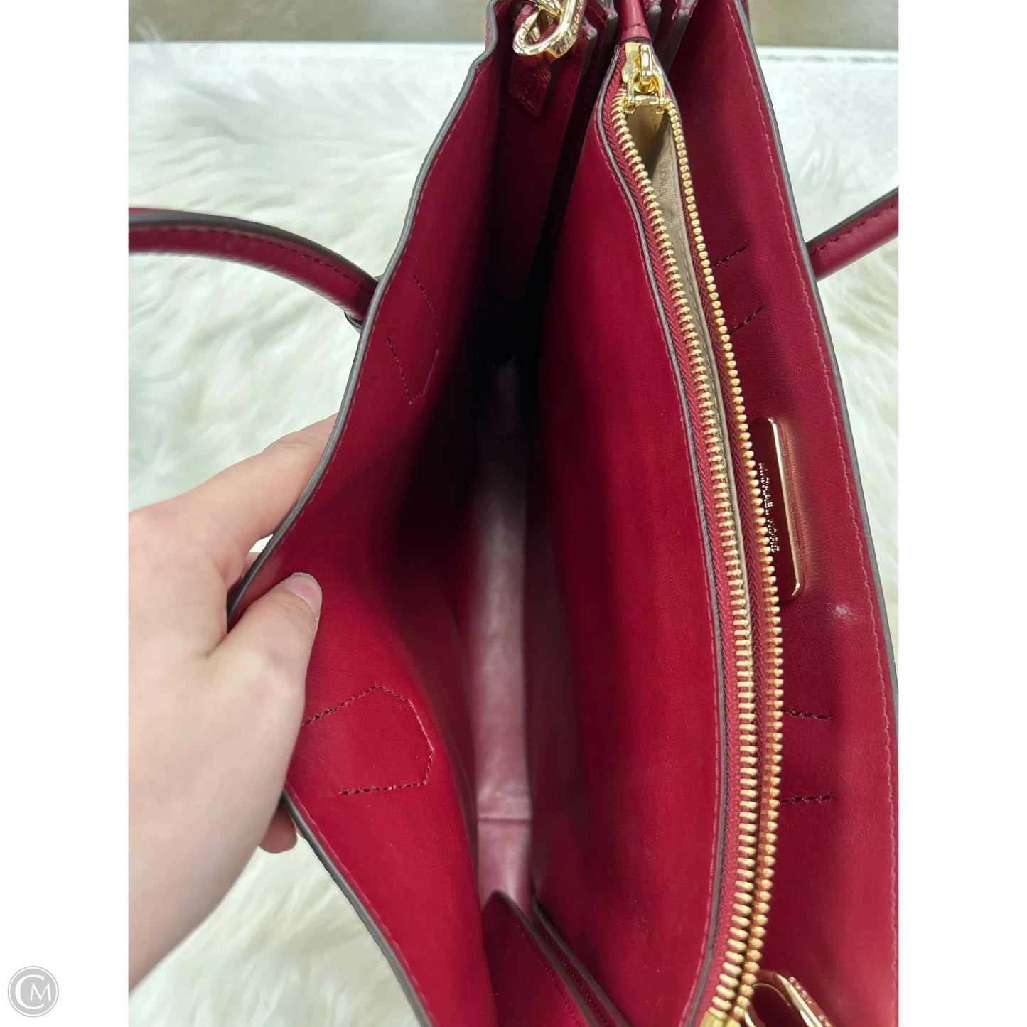 Crossbody Designer By Michael Kors, Size: Medium