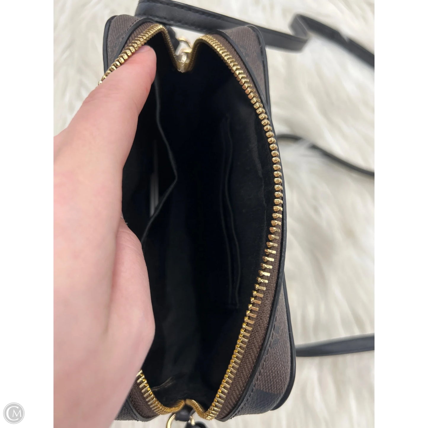 Crossbody Designer By Coach, Size: Small