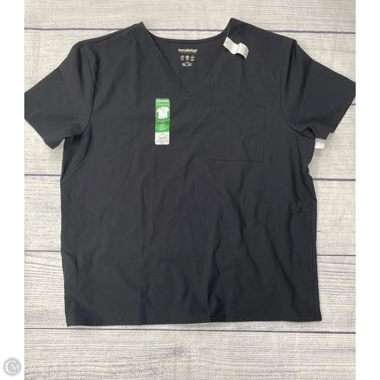 Top Short Sleeve By Clothes Mentor In Black, Size: Xl