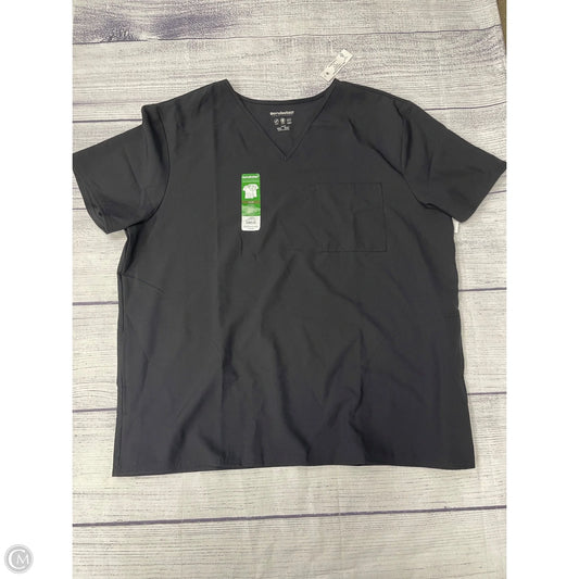 Top Short Sleeve By Clothes Mentor In Black, Size: Xl