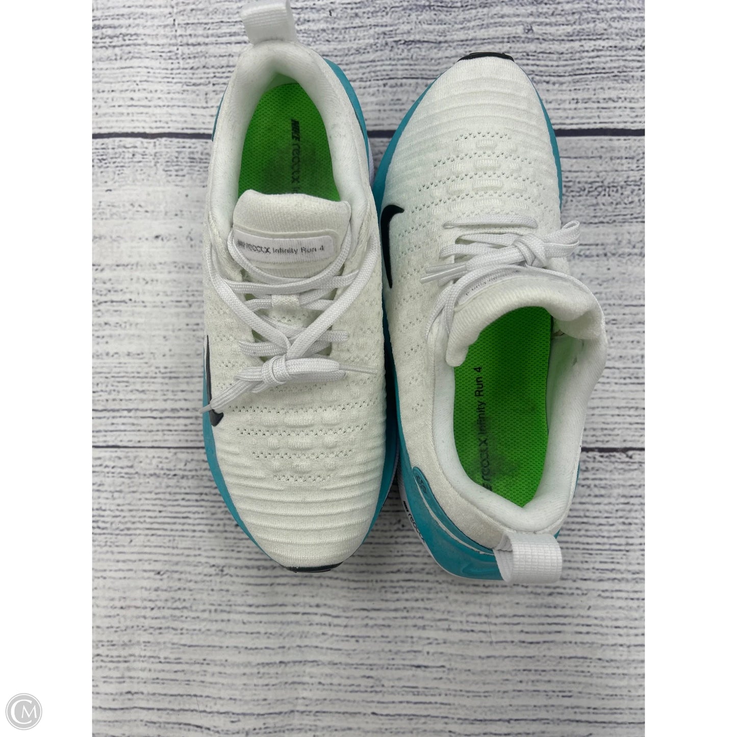 Shoes Athletic By Nike In White, Size: 7.5