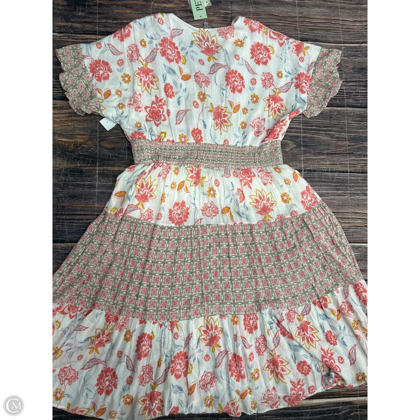Dress Casual Midi By Clothes Mentor In White, Size: Xlp