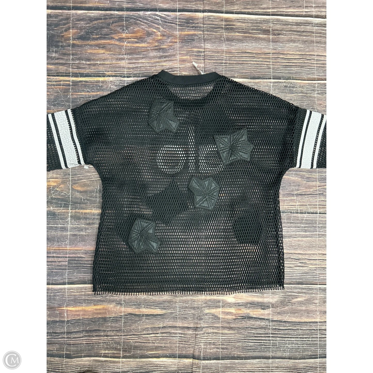 Athletic Top Short Sleeve By Alo In Black, Size: Xs