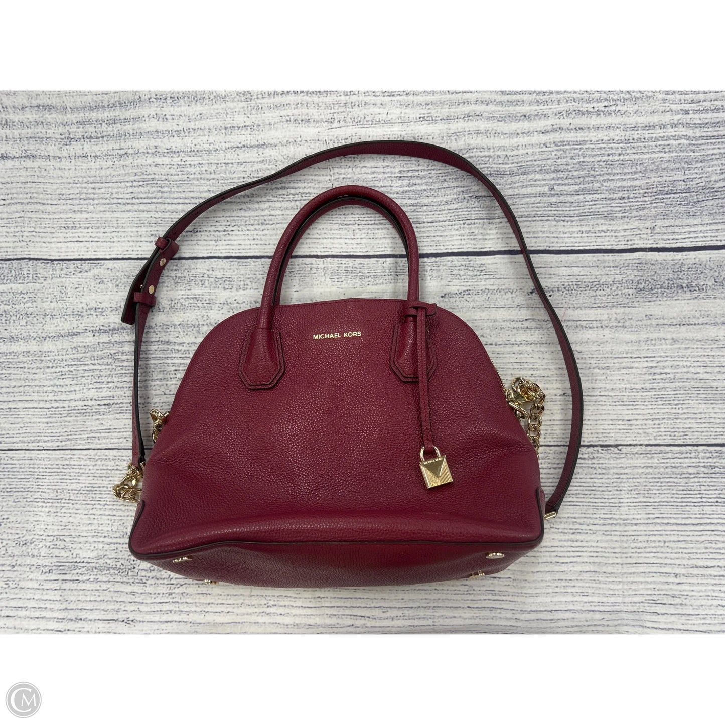 Crossbody Designer By Michael Kors, Size: Medium