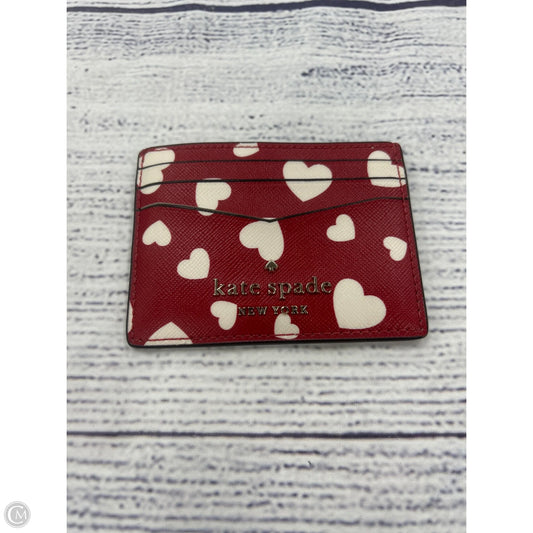Id/card Holder Designer By Kate Spade, Size: Small