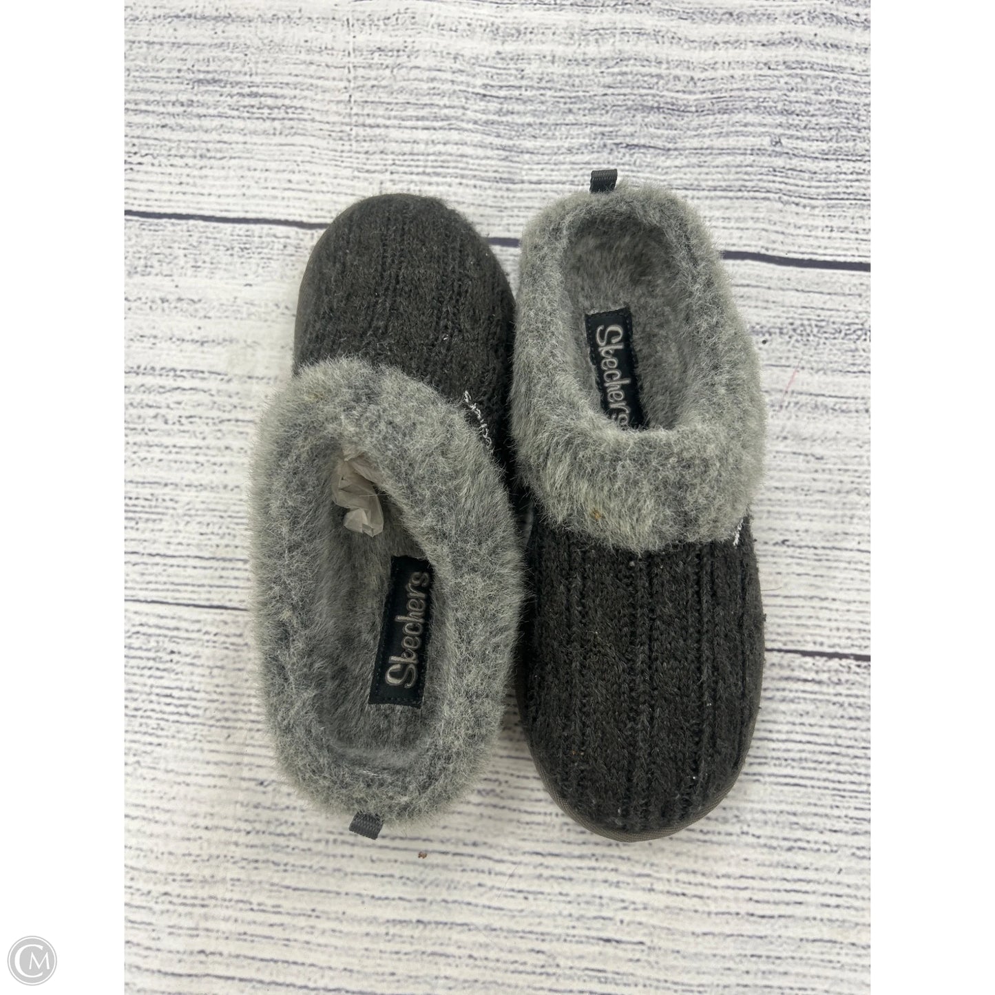 Shoes Flats By Skechers In Grey, Size: 7