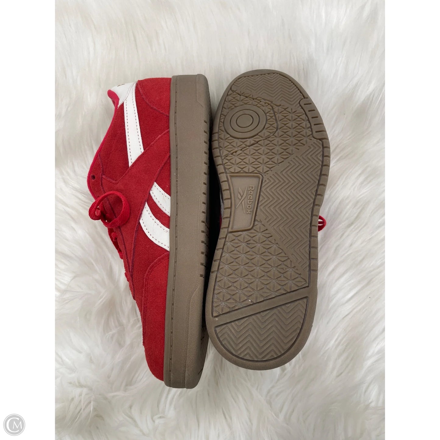 Shoes Sneakers By Reebok In Red, Size: 7.5