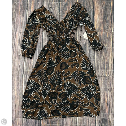 Dress Casual Maxi By Indulge In Brown, Size: L