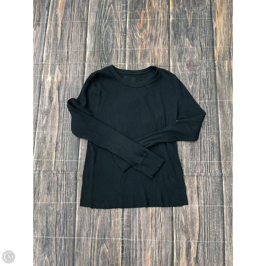 Top Long Sleeve By Aerie In Black, Size: Xl