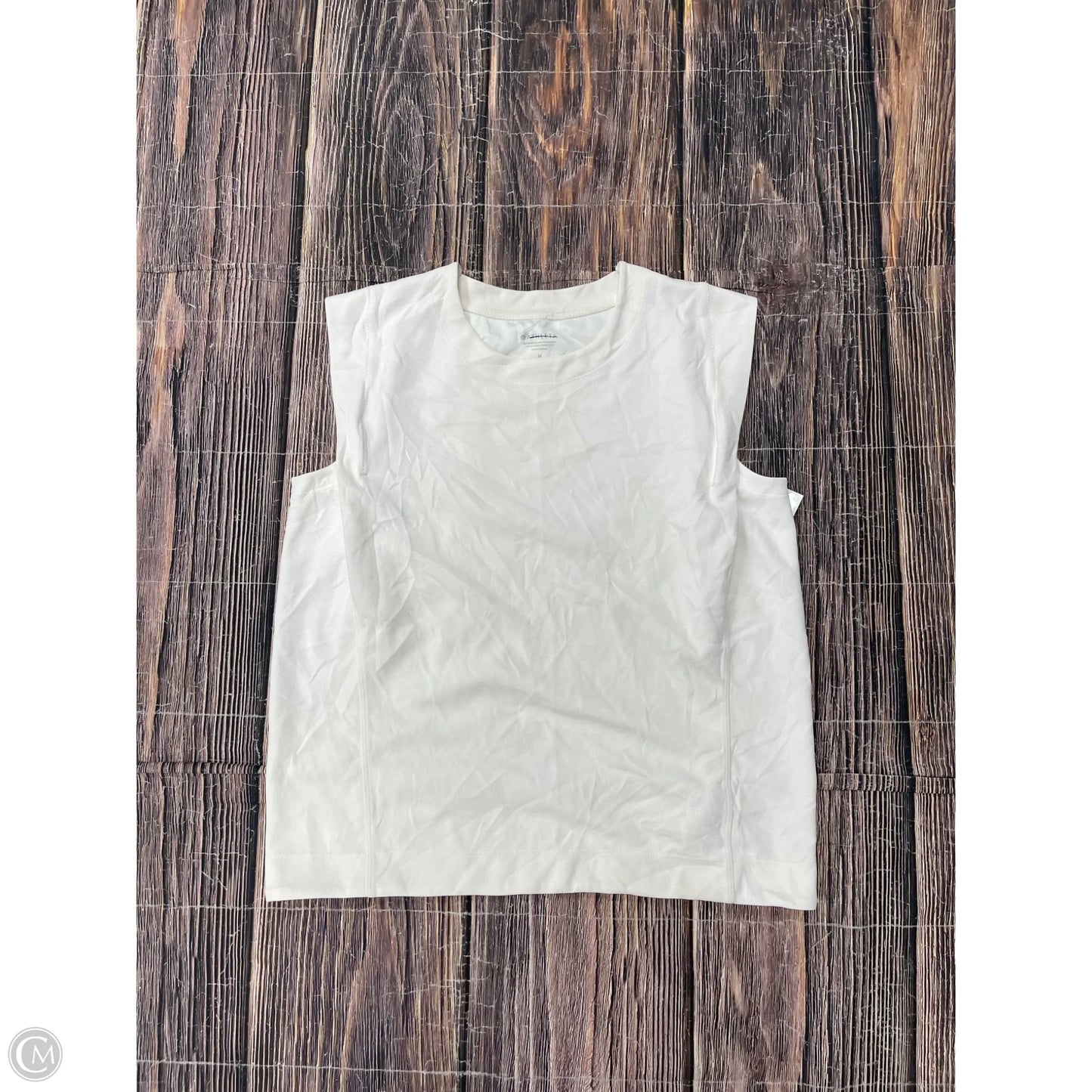 Athletic Tank Top By Athleta In White, Size: M
