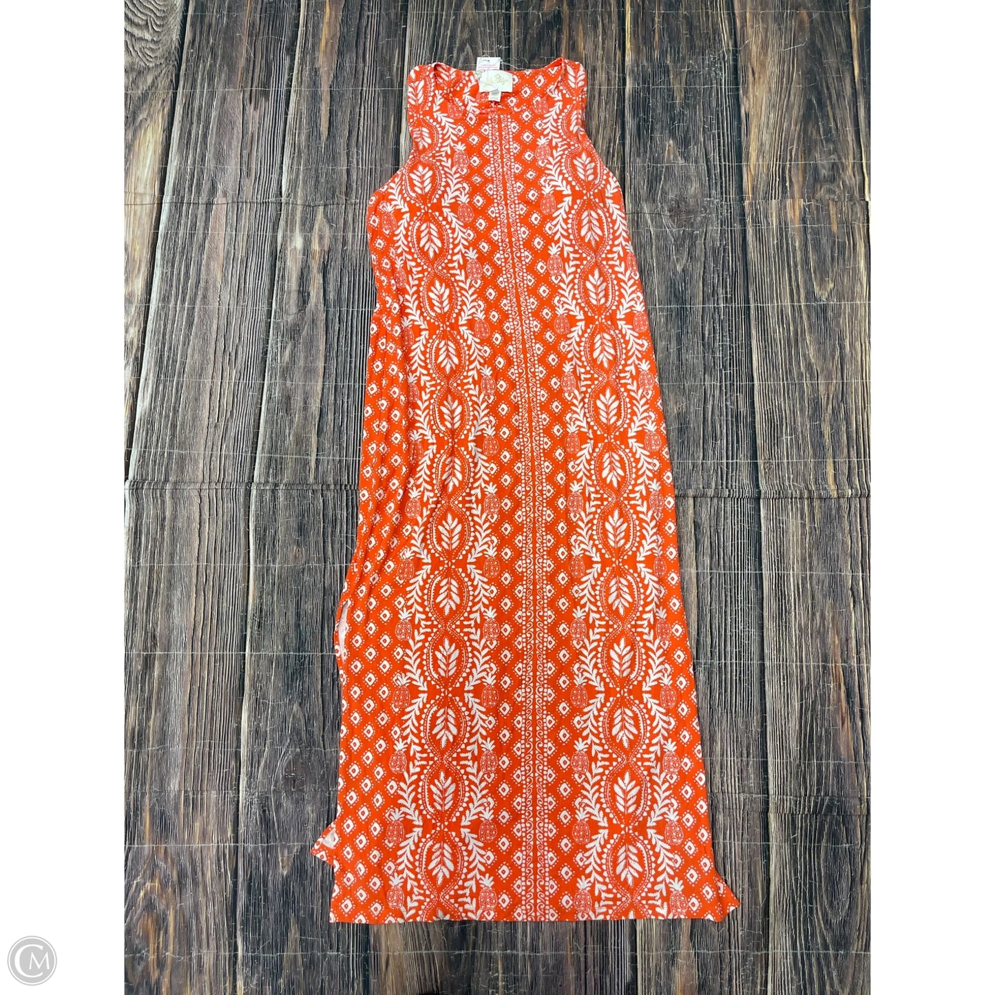 Dress Designer By Lilly Pulitzer In Orange, Size: Xl