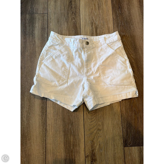Shorts By D Jeans In White, Size: 8