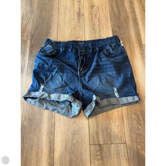 Shorts By Bloomchic In Blue Denim, Size: 24