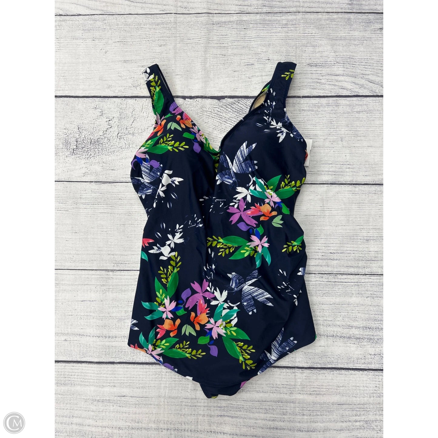 Swimsuit By Clothes Mentor In Blue, Size: 20