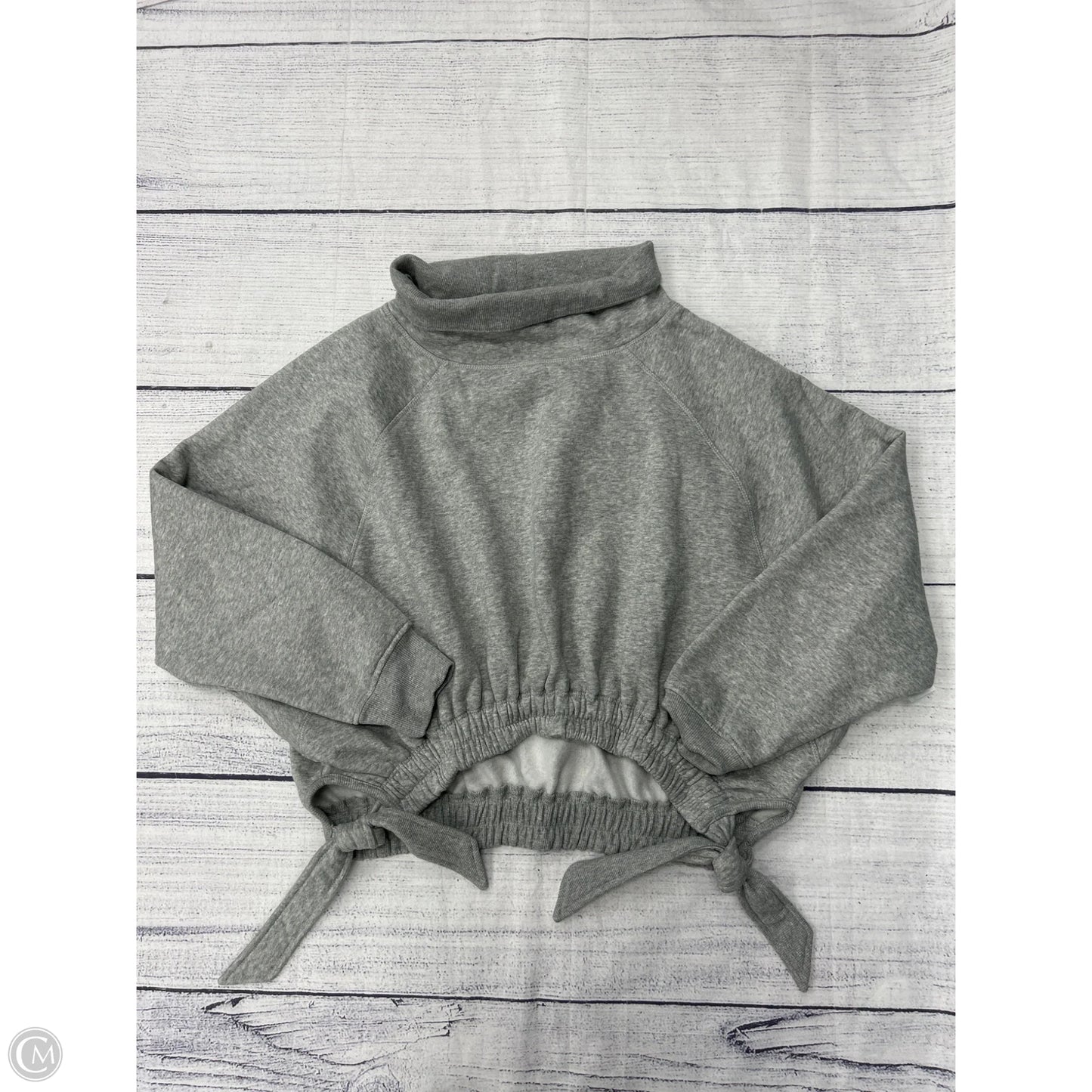 Sweatshirt Collar By Daily Practice By Anthropologie In Grey, Size: S