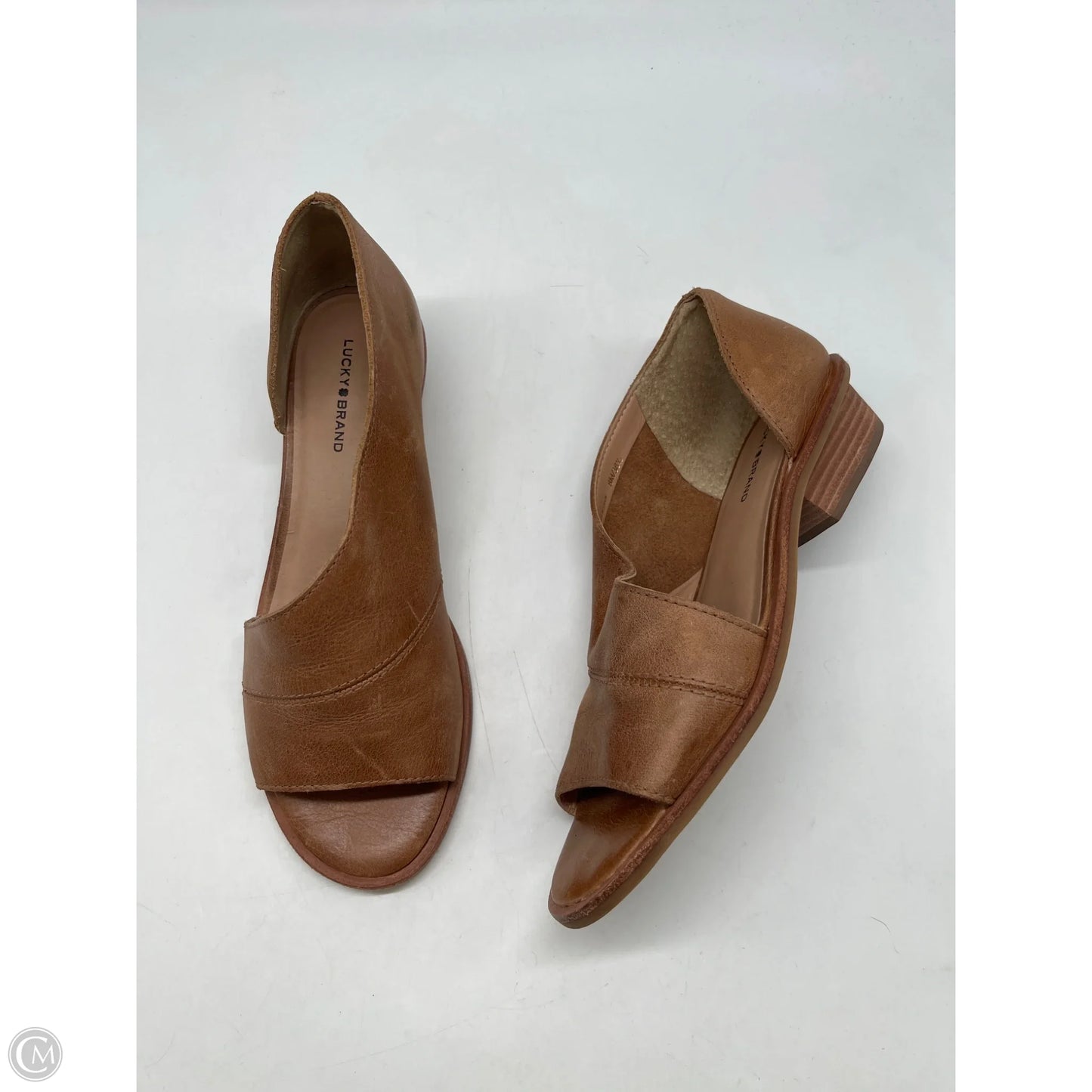 Sandals Flats By Lucky Brand In Brown, Size: 8