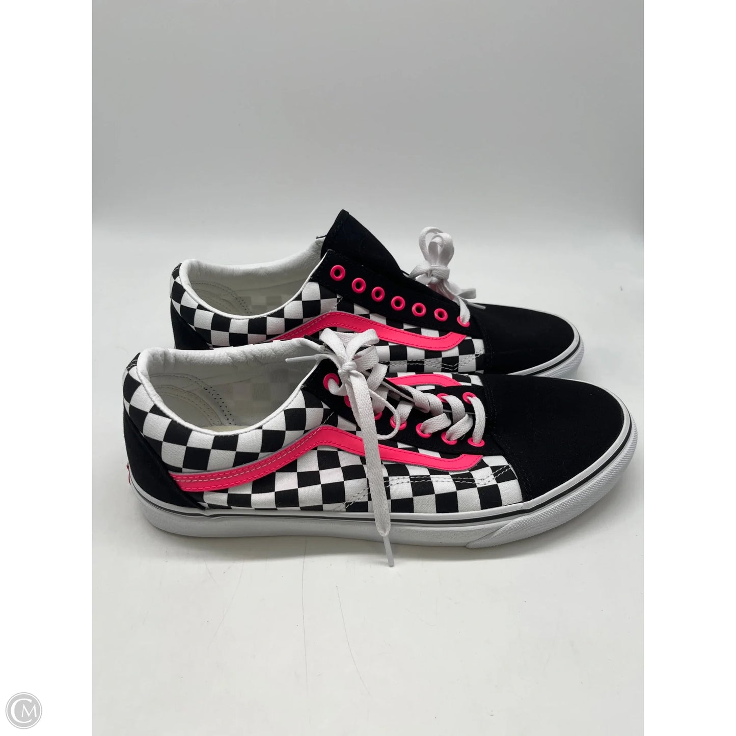 Shoes Sneakers By Vans In Black & White, Size: 13