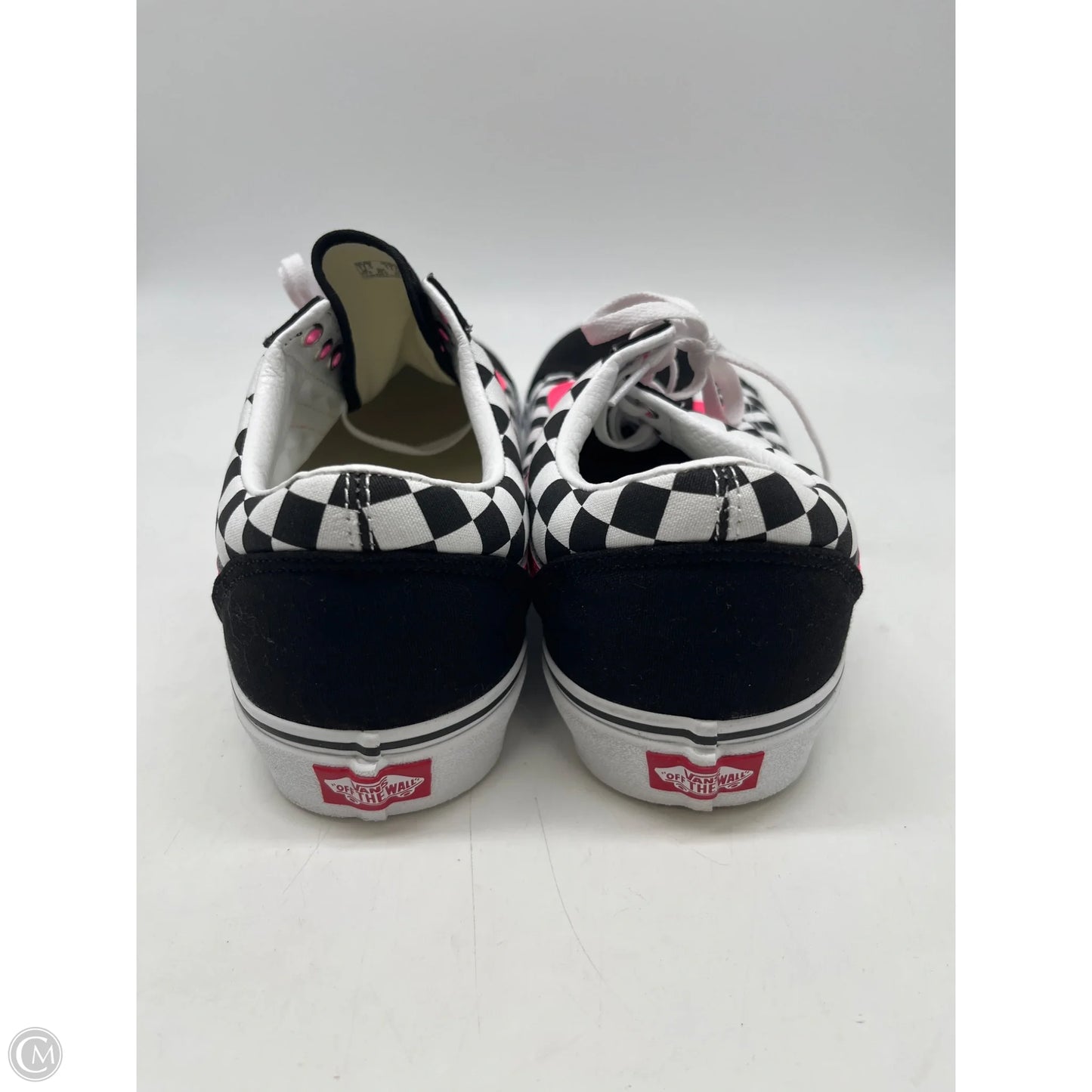 Shoes Sneakers By Vans In Black & White, Size: 13