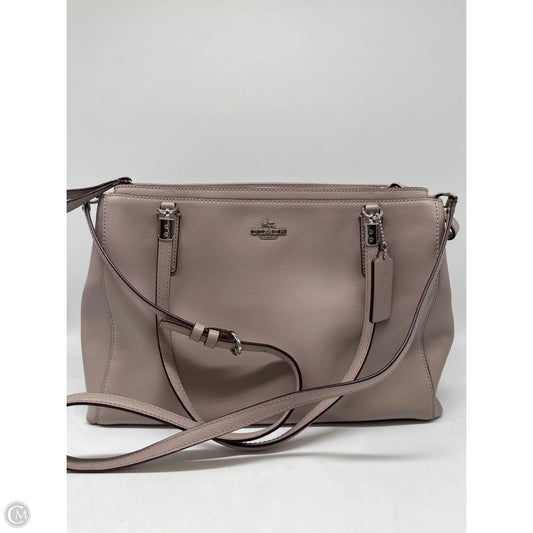 Crossbody Designer By Coach, Size: Medium