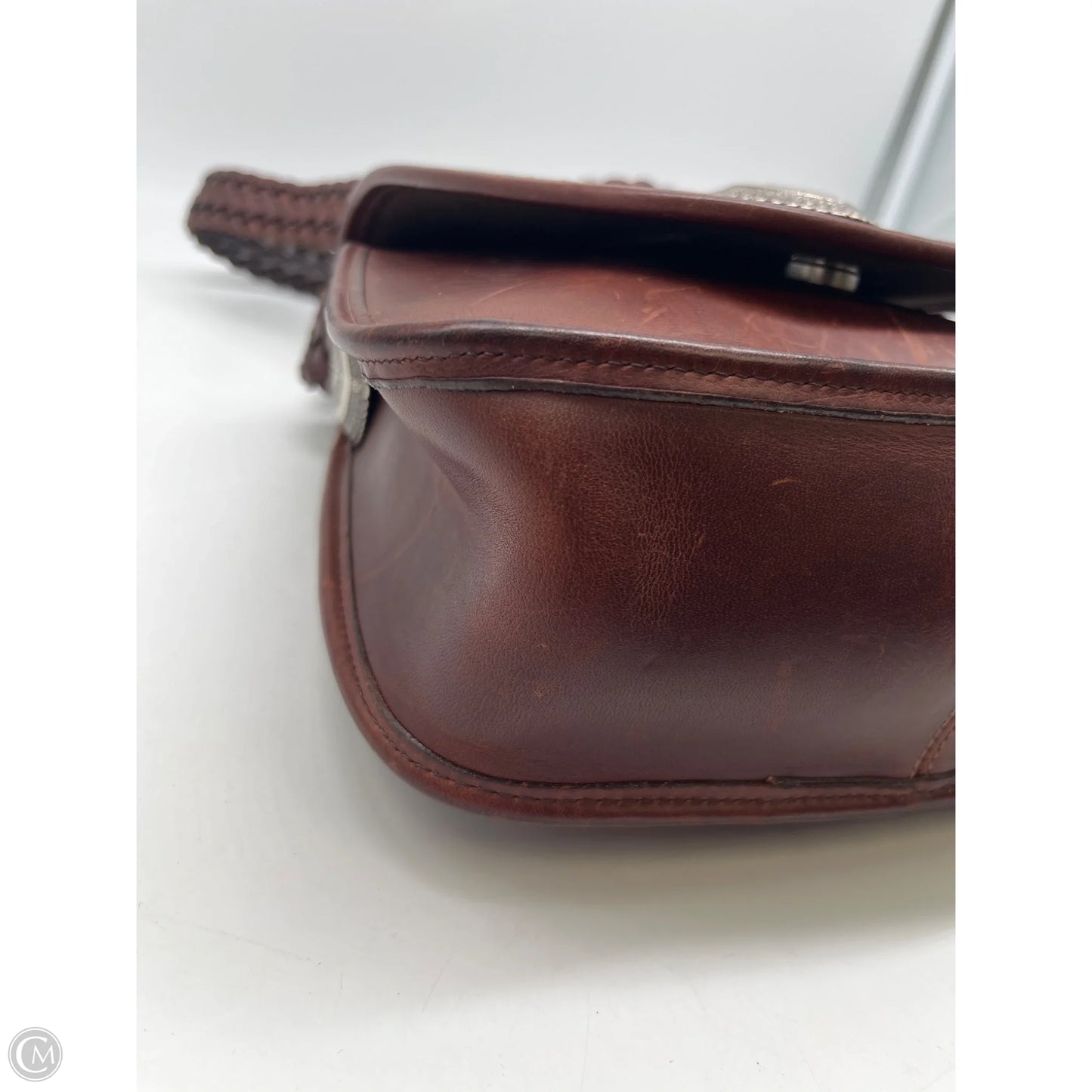 Crossbody Leather By Brighton, Size: Small