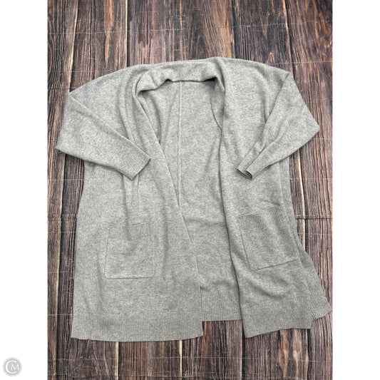 Sweater Cardigan By Athleta In Grey, Size: 2x