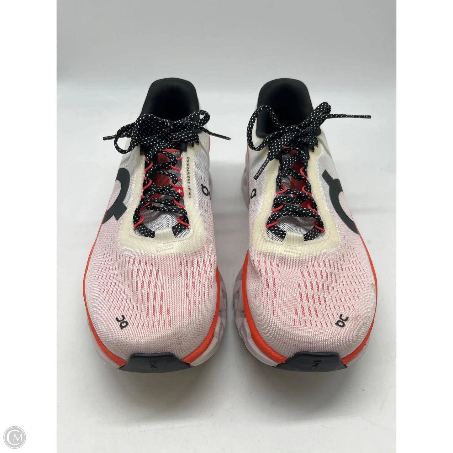 Shoes Athletic By On Cloud In Orange & White, Size: 8.5