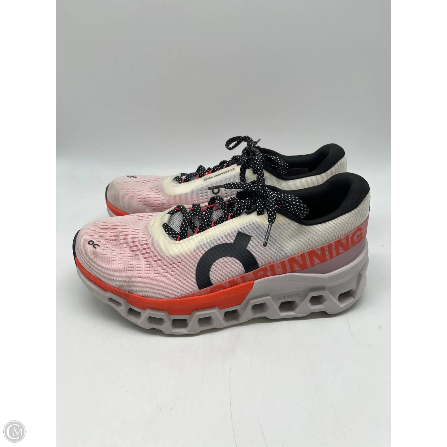 Shoes Athletic By On Cloud In Orange & White, Size: 8.5