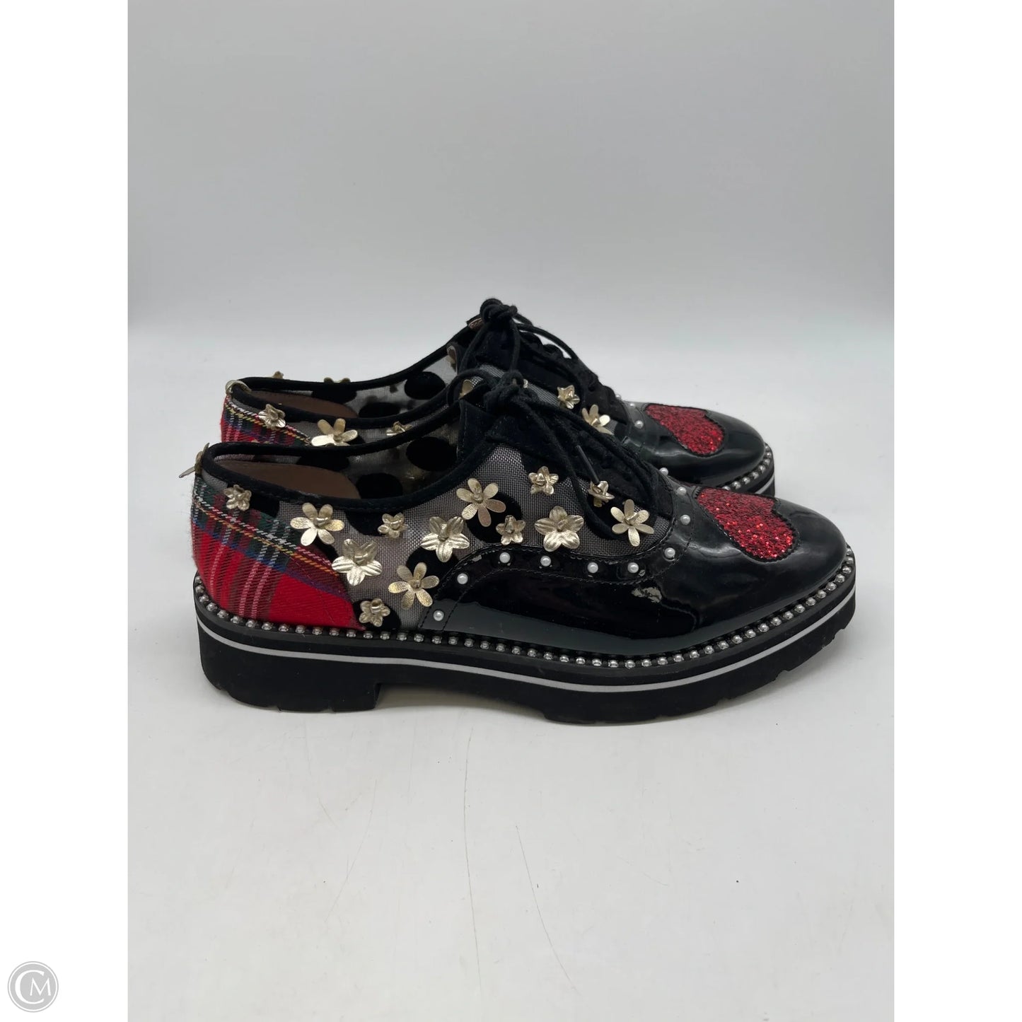 Shoes Heels Platform By Betsey Johnson In Black, Size: 8.5