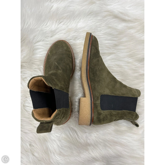 Boots Ankle Flats By Everlane In Green, Size: 7.5