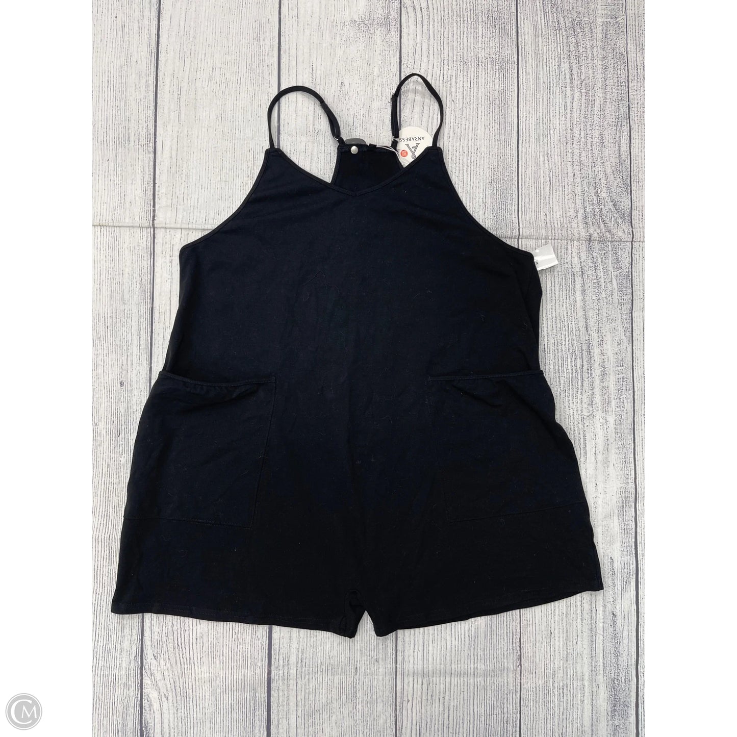 Romper By Anrabess In Black, Size: 2x