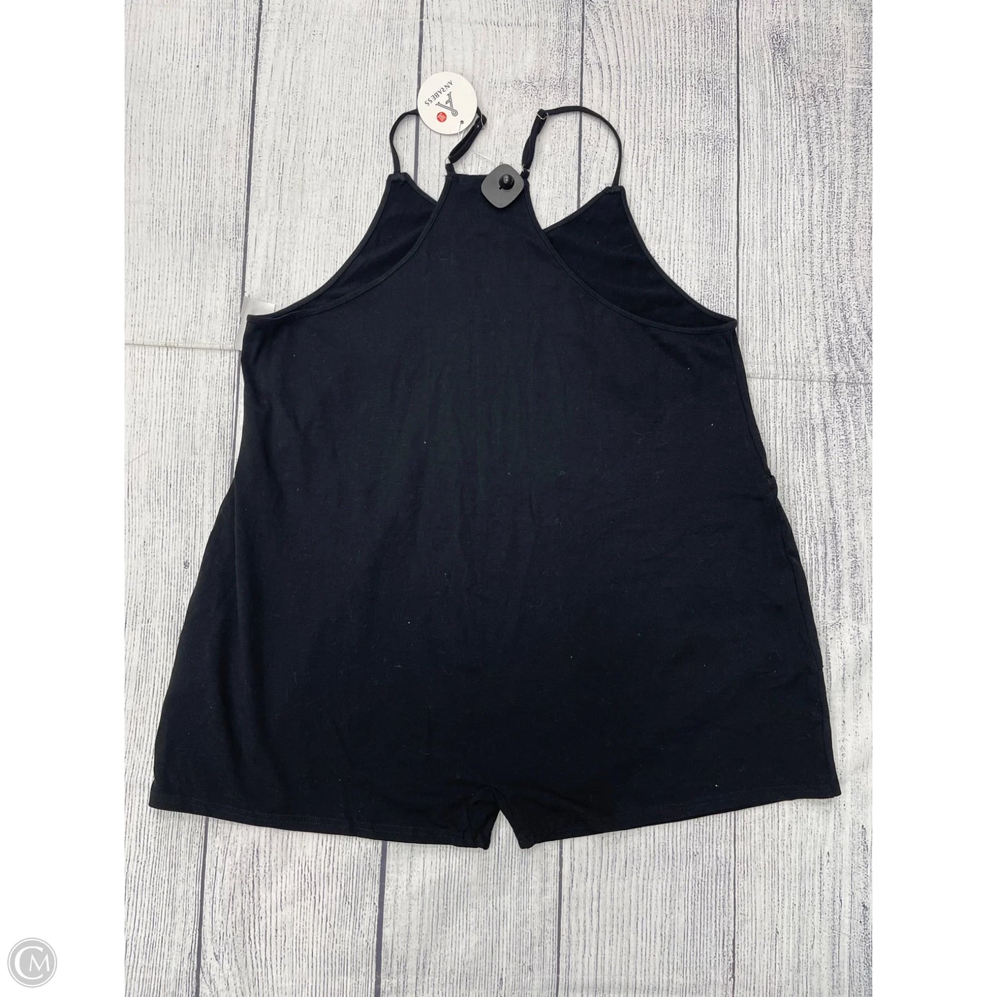 Romper By Anrabess In Black, Size: 2x
