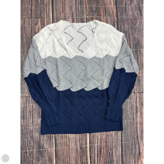 Sweater By Clothes Mentor In White, Size: M