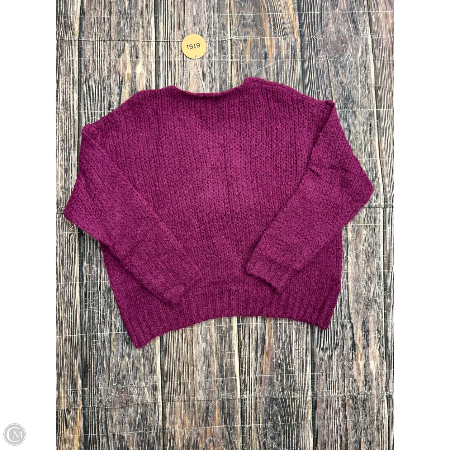 Sweater By Bibi In Purple, Size: L