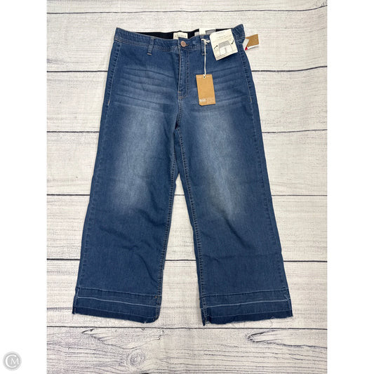 Jeans Wide Leg By Angels In Blue Denim, Size: 10