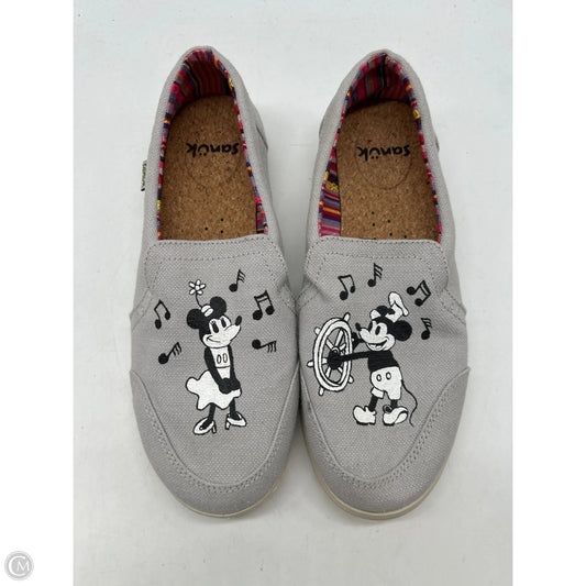 Shoes Flats By Sanuk In Grey, Size: 7.5