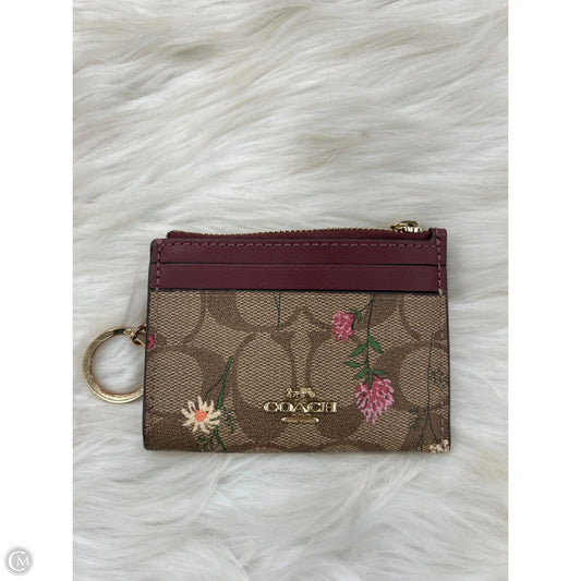 Id/card Holder Designer By Coach, Size: Small