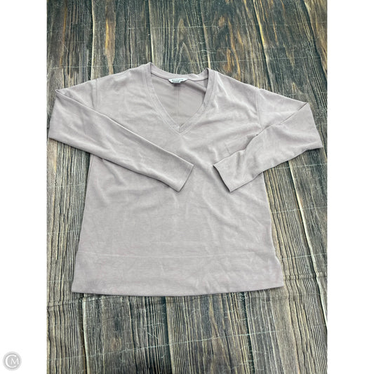 Top Long Sleeve By Athleta In Purple, Size: S