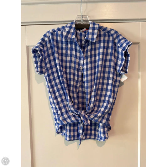 Top Short Sleeve By Jane And Delancey In Blue, Size: S