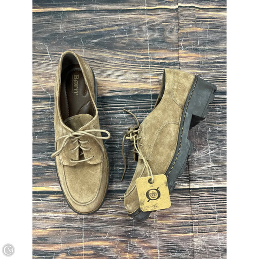 Shoes Flats By Born In Tan, Size: 10