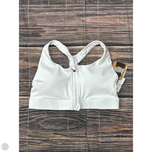 Athletic Bra By Avia In White, Size: M