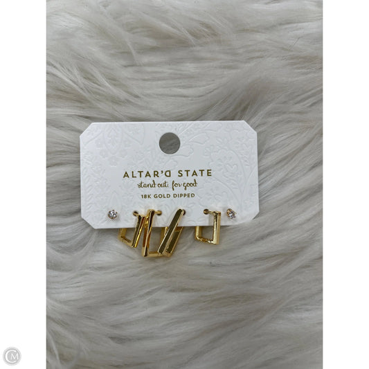 Earrings Other By Altard State, Size: 03 Piece Set