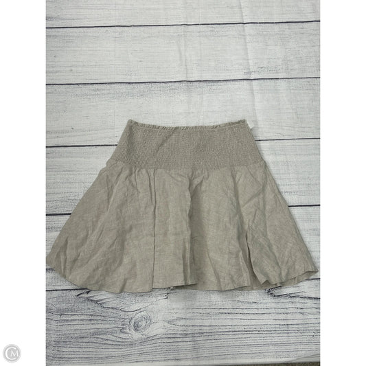 Skirt Mini & Short By J. Crew In Tan, Size: L