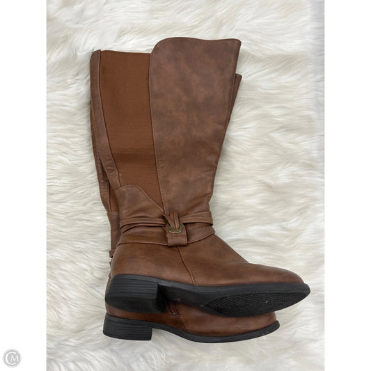 Boots Knee Flats By Maurices In Brown, Size: 7