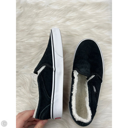 Shoes Sneakers By Vans In Black, Size: 8