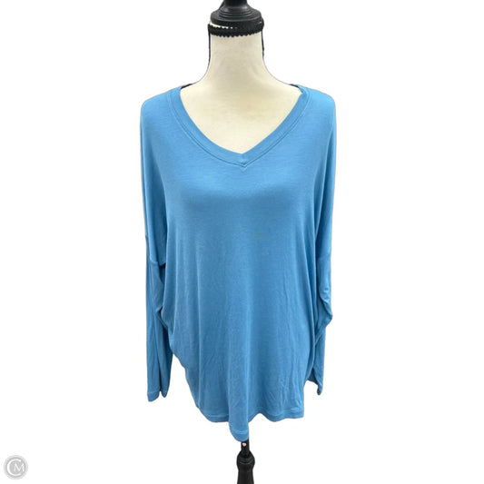 Top Long Sleeve By Cabi In Blue, Size: M