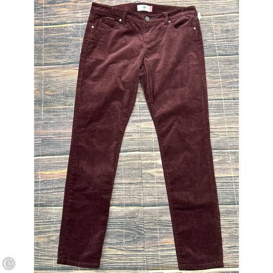 Pants Corduroy By Cabi In Purple, Size: 12
